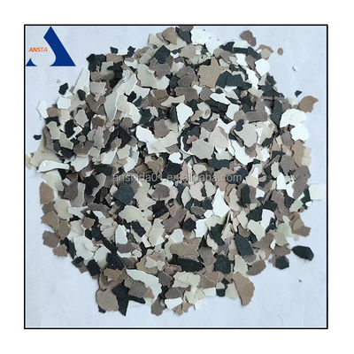 Color Epoxy Floor Flakes Hard Vinyl Flakes for floor coating