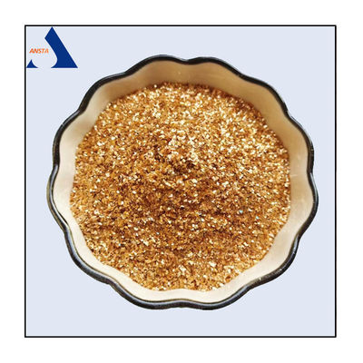 Golden Mica Flakes for electrodes, Gold Mica Powder for wall coating