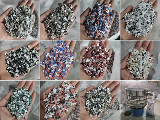 Indoor Decoration 3-5mm Vinyl Flakes Composite Rock Chips with Epoxy Floor Flakes