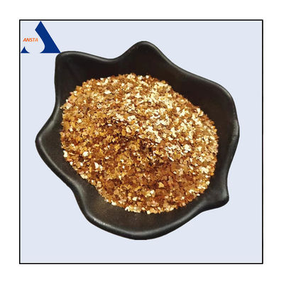 Golden Mica Flakes for electrodes, Gold Mica Powder for wall coating