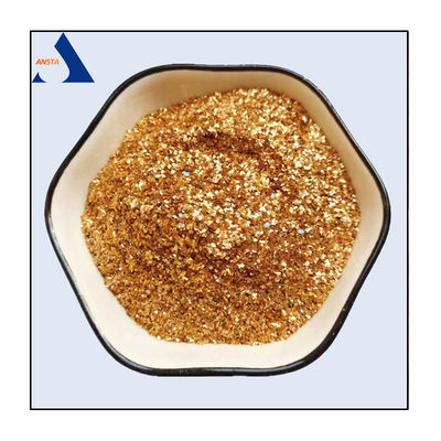 Golden Mica Flakes for electrodes, Gold Mica Powder for wall coating